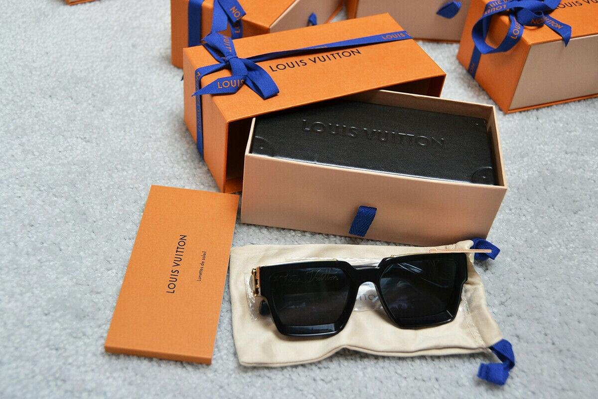               1.1 Millionaires Sunglasses Z1165E Black Virgil Abloh SS19 eyewear