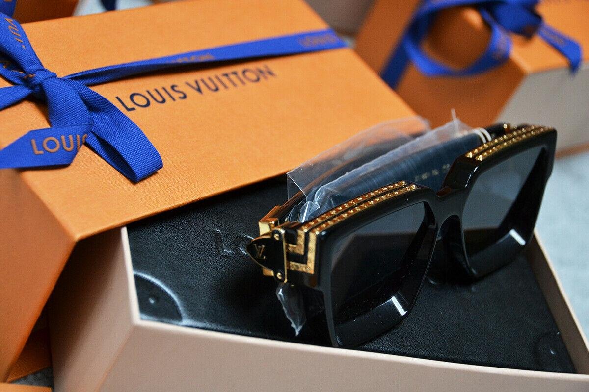 Louis Vuitton 1.1 Millionaires Sunglasses Z1165E Black Virgil Abloh SS19 eyewear