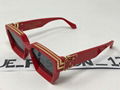 red Louis Vuitton 1.1 Millionaires Sunglasses Z1165E Black Virgil Abloh SS19 eyewear