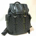 LOUIS VUITTON VIRGIL ABLOH CHRISTOPHER BACKPACK BLACK MONORGRAM LEATHER SUPREME 