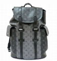 LOUIS VUITTON VIRGIL ABLOH CHRISTOPHER BACKPACK BLACK MONORGRAM LEATHER SUPREME 