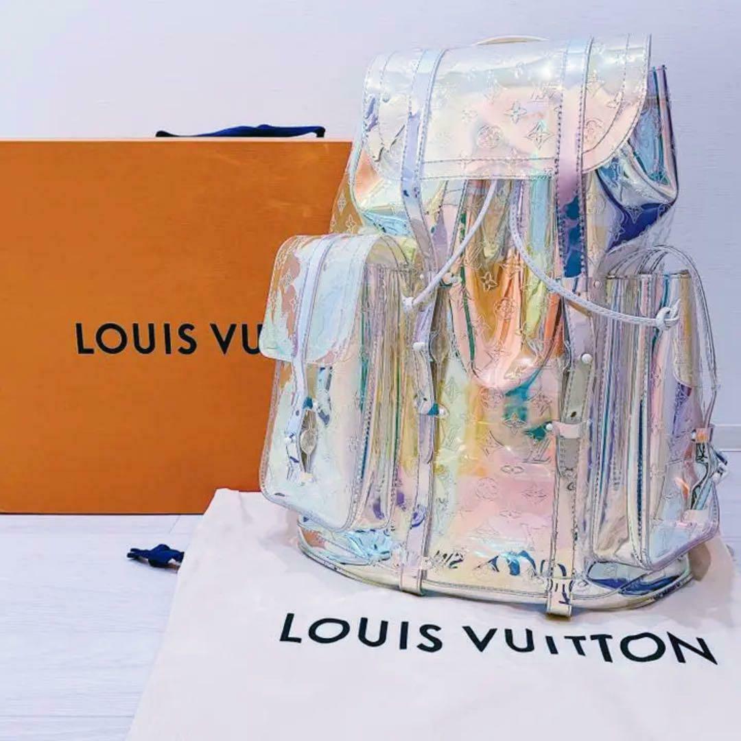               VIRGIL ABLOH CHRISTOPHER BACKPACK BLACK MONORGRAM LEATHER          11
