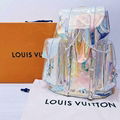 LOUIS VUITTON VIRGIL ABLOH CHRISTOPHER BACKPACK BLACK MONORGRAM LEATHER SUPREME 