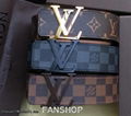 Louis Vuitton Mens Reversible Clouds Belt Virgil Abloh men women fashion buckle 