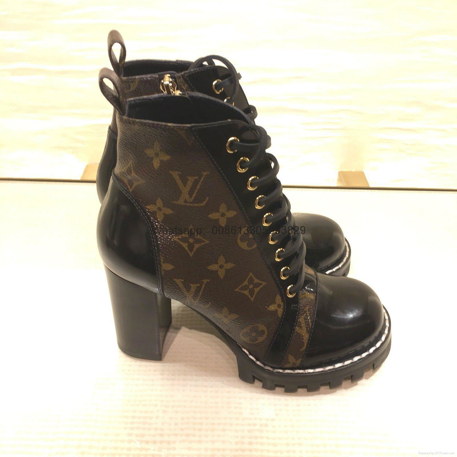 Louis Vuitton Star Trail Lace-Up Ankle Boots