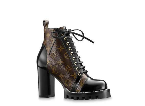 Louis Vuitton Star Trail Lace-Up Ankle Boots