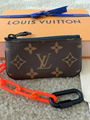 LOUIS VUITTON x VIRGIL ABLOH POCHETTE CLE MONOGRAM WALLET CARD HOLDER SUPREME