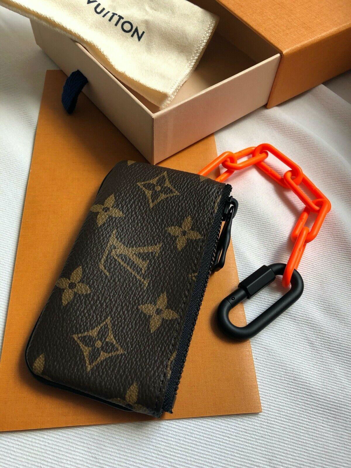 LOUIS VUITTON x VIRGIL ABLOH POCHETTE CLE MONOGRAM WALLET CARD HOLDER SUPREME