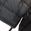 Burberry men's Hooded Quilted Nylon Down Jacket with Detachable Sleeves 