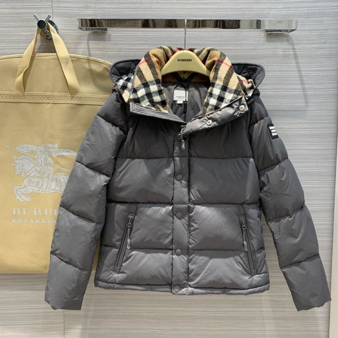 Burberry Men's Hooded Quilted Puffer Jacket