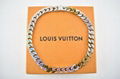               Chain Links Patches Necklace Cuban Gold Silver Virgil Abloh M69462 14