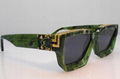 Louis Vuitton 1.1 Millionaires Sunglasses Green Marble