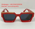 Louis Vuitton 1.1 Millionaires Sunglasses red