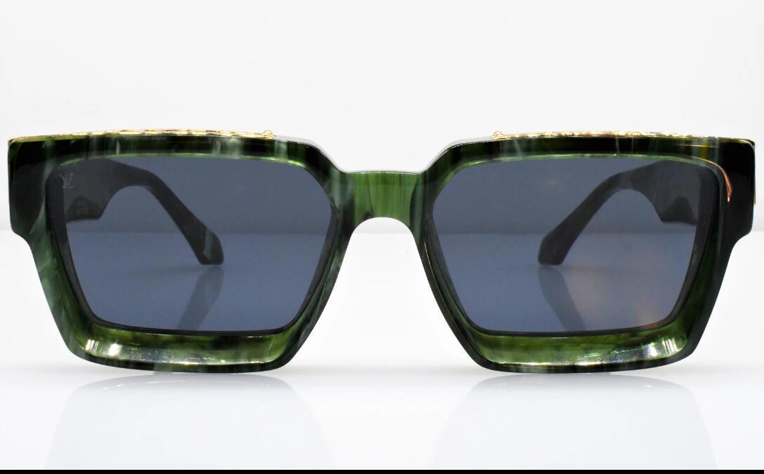 Louis Vuitton 1.1 Millionaires Sunglasses Green Marble