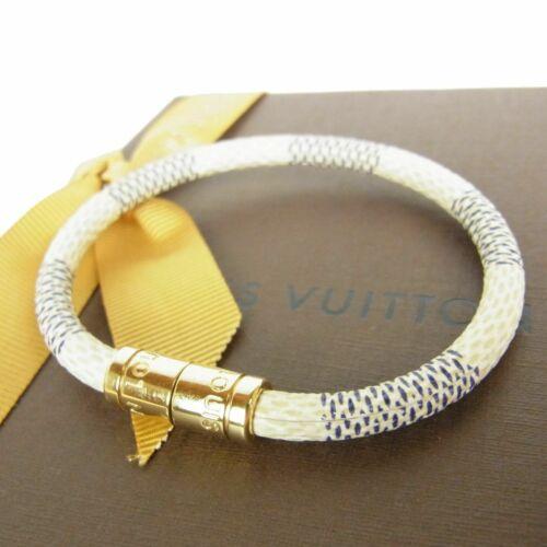 Women Mens Louis Vuitton Bracelet ‘keep It’ Bracelet Damier Graphite fashion lv