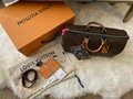               Keepall Monogram Travel Bag Eclipse Shoulder Strap Duffle Handbag  18