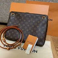 LOUIS VUITTON Soft Trunk Messenger MM Shoulder Bag M44754 Monogram New w Receipt