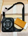 LOUIS VUITTON Soft Trunk Messenger MM Shoulder Bag M44754 Monogram New w Receipt