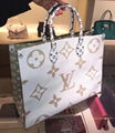               Onthego Tote Bag Print Reverse On The Go Monogram luxury Brand bag 14