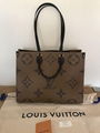               Onthego Tote Bag Print Reverse On The Go Monogram luxury Brand bag 15
