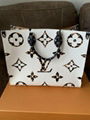 Louis Vuitton Giant Logo Jungle Collection ONTHEGO Tote Bag Monogram handbags