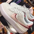      Air Force 1 Shadow Pale Ivory      LEATHER SNEAKERS women 14