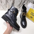 Valentino VLOGO leather ankle boots