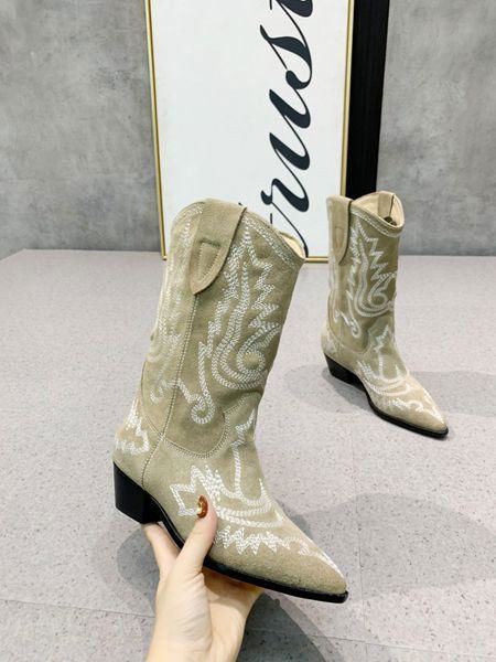 Isabel Marant Women's Etoile dallin Cowboy Boots 2