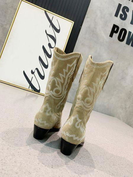 Isabel Marant Women's Etoile dallin Cowboy Boots 3