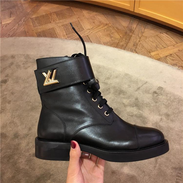 Louis Vuitton WONDERLAND Flat RANGER boots