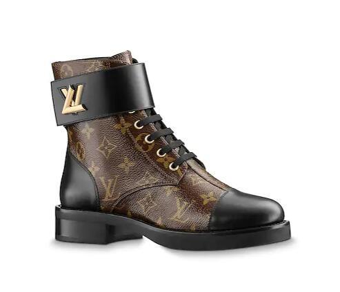 Louis Vuitton WONDERLAND Flat RANGER boots