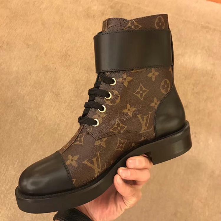 Louis Vuitton WONDERLAND Flat RANGER boots