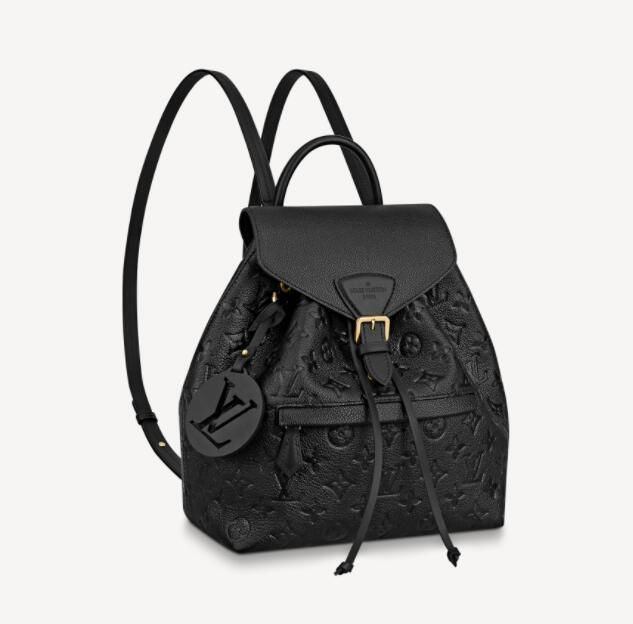 Louis Vuitton montsouris backpack monogram empreinte leather handbags 