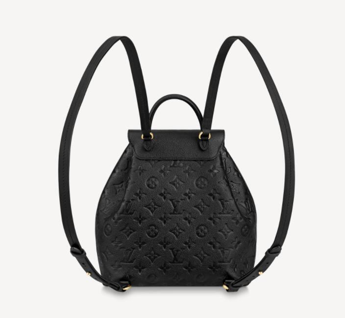 Louis Vuitton montsouris backpack monogram empreinte leather handbags 