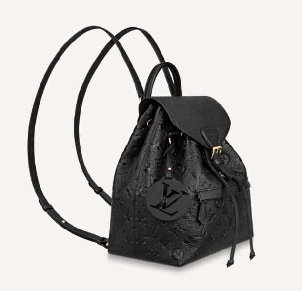 Louis Vuitton montsouris backpack monogram empreinte leather handbags 