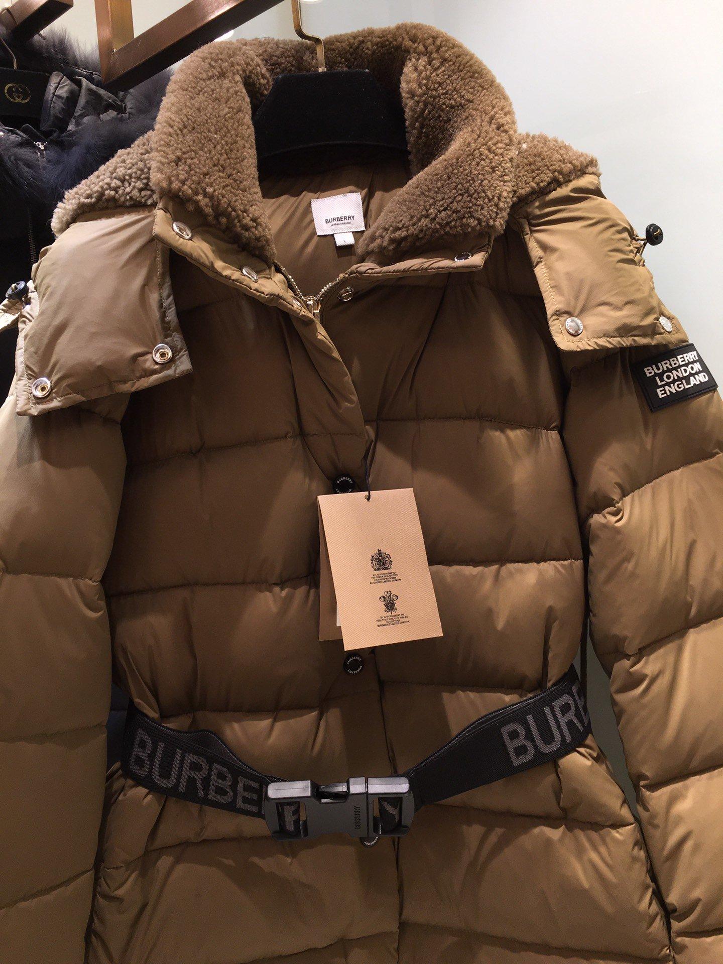 Burberry Belted Down filled Puffer Coat 