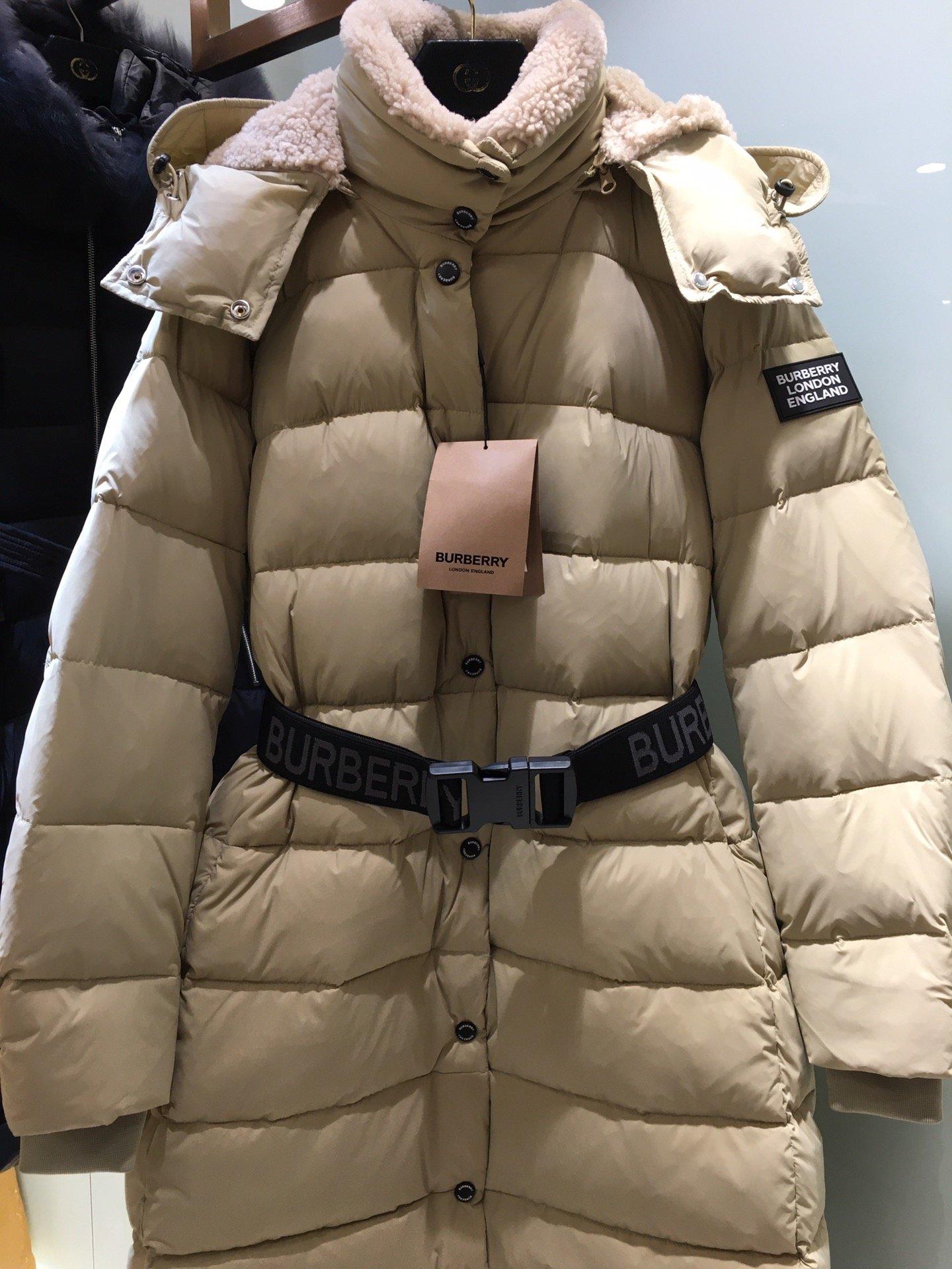 Burberry Belted Down filled Puffer Coat 