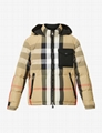 Burberry Rutland checked shell down puffer jacket