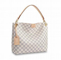 graceful mm monogram handbags     eather tote bags