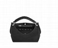 Louis Vuitton carmel mahina handbags BLACK