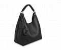 Louis Vuitton carmel mahina handbags BLACK