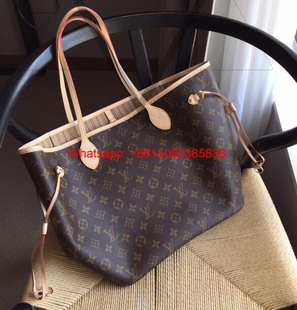                Neverfull Monogram MM tote Handbags     hopping bag  4