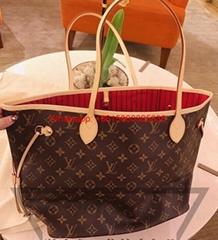                Neverfull Monogram MM tote Handbags     hopping bag 