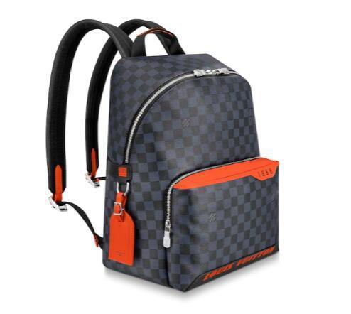               DAMIER COBALT RACE DISCOVERY BACKPACK MEN 2