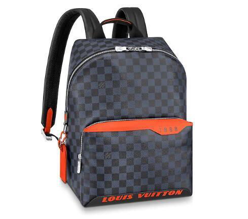 Louis Vuitton DAMIER COBALT RACE DISCOVERY BACKPACK