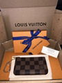 LOUIS VUITTON ZIPPY COIN PURSE DAMIER EBENE NEW ROSE BALLERINE