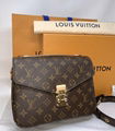 LOUIS VUITTON Pochette Metis MM Shoulder Bag Monogram Canvas M40780 Cross Body 