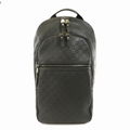 LOUIS VUITTON Damier Michael N58024 Graphite PVCx leather Men's Backpack men bag