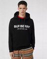 Burberry Logo Print Cotton Hoodie