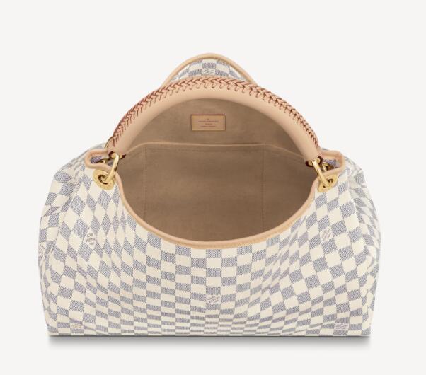               Damier Azur canvas ARTSY Tote handbag     ashion bags 4